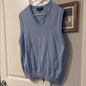 Brooks Brothers Light Blue Supima Cotton Sweater